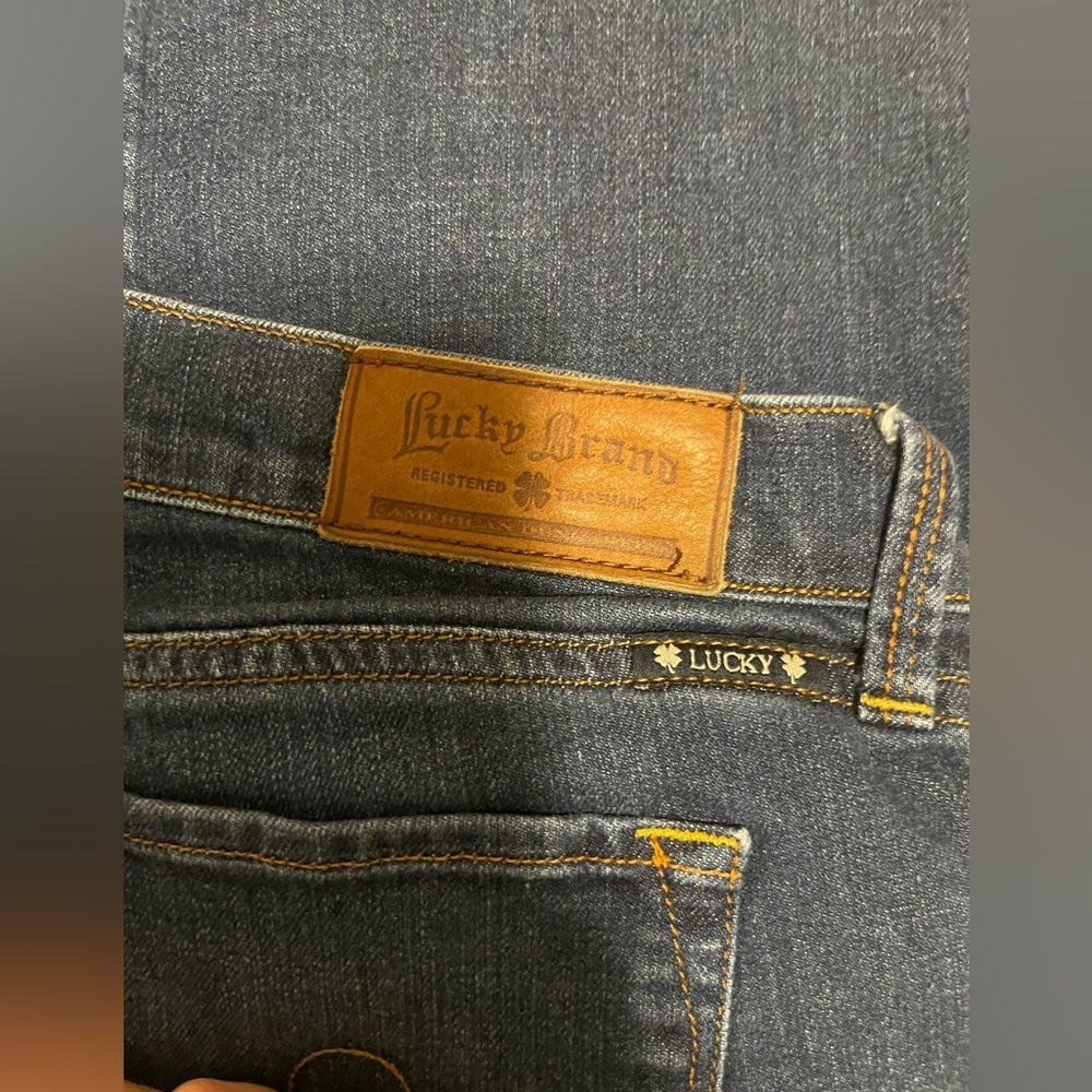 Lucky Brand Sofia Boot Cut Denim Jeans Size 12 Regular - Picture 3 of 7